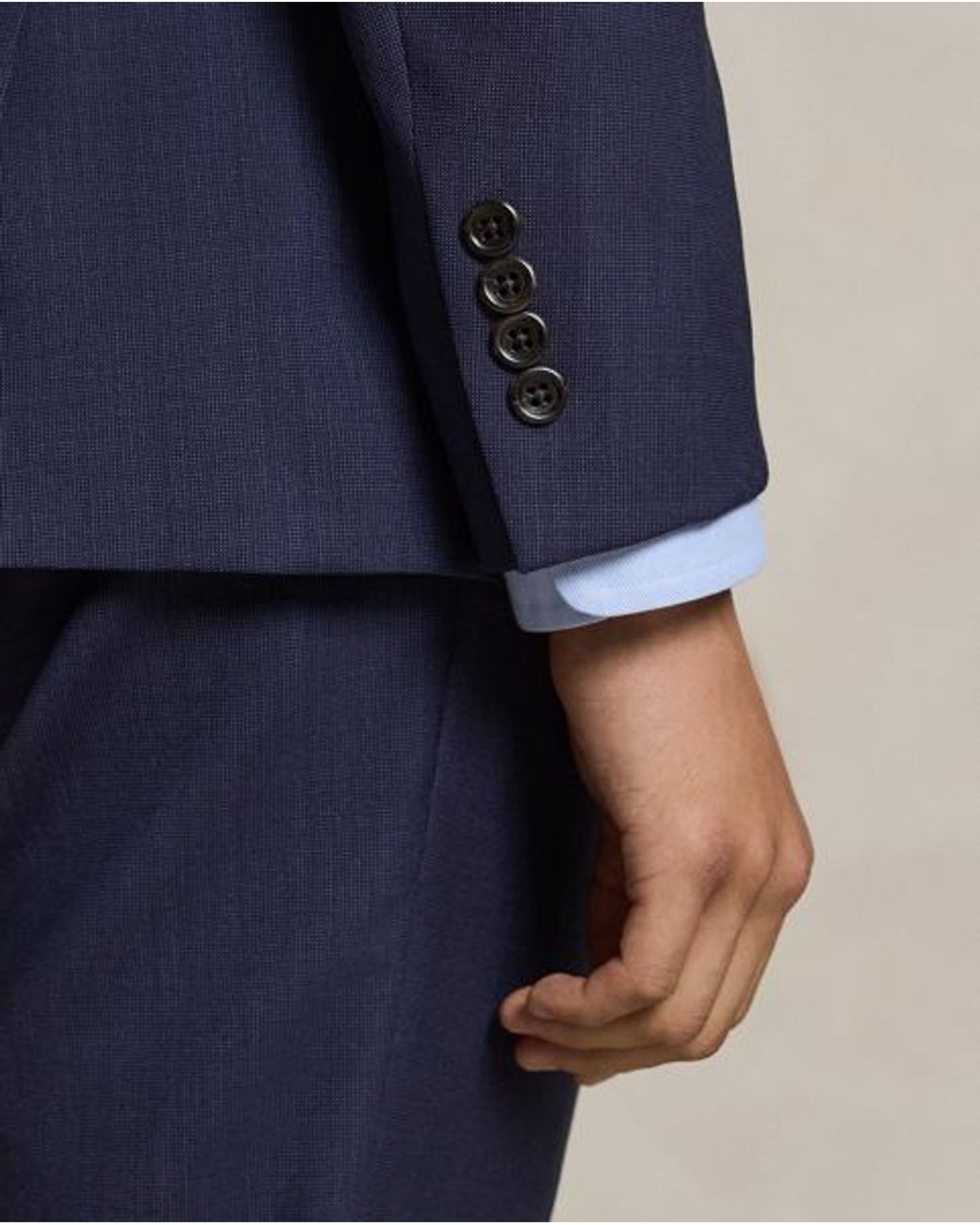Polo Ralph Lauren Blue Polo Tailored Fit Nailhead Suit for men