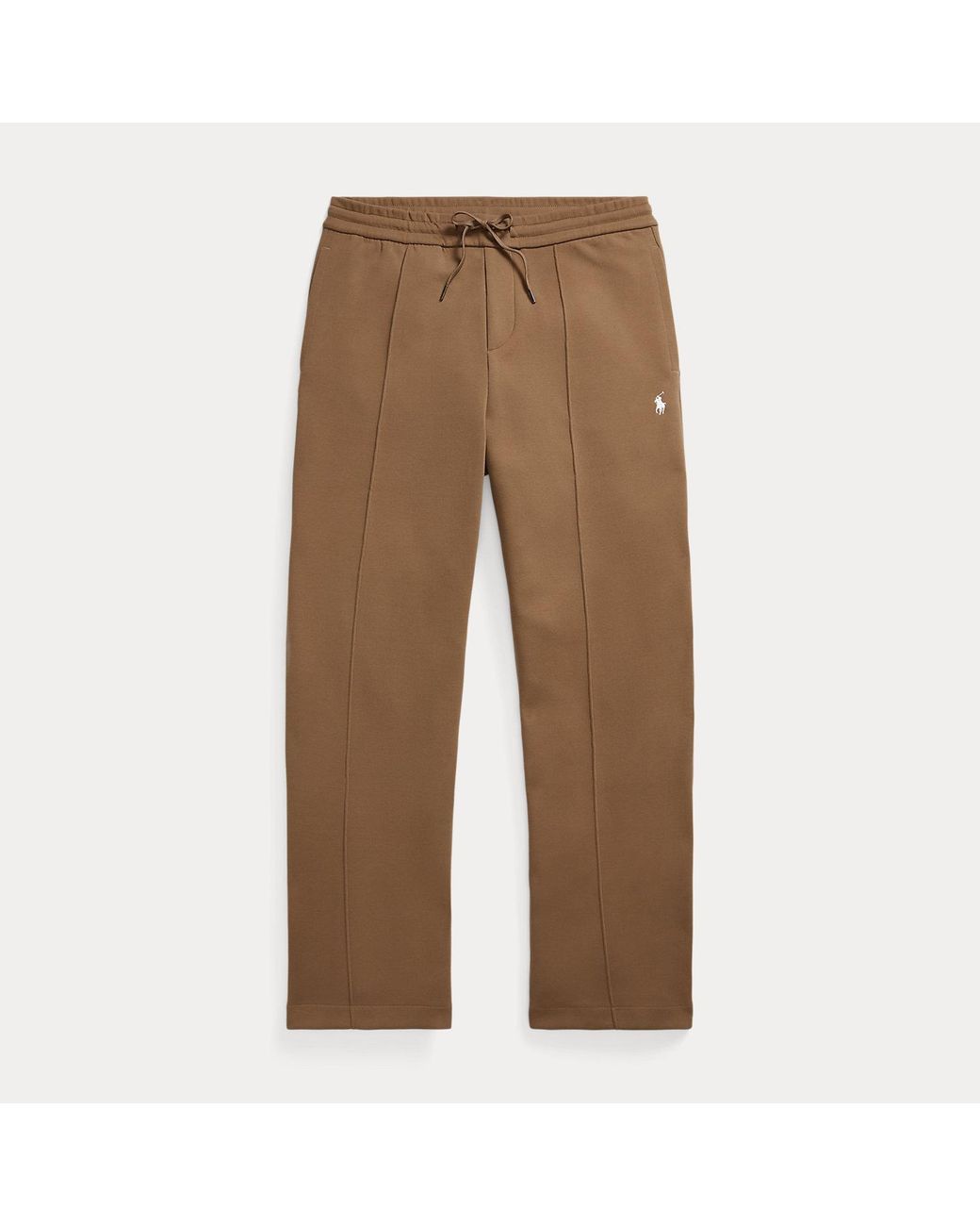 Polo Ralph Lauren Brown Double-Knit Drawstring Trouser for men