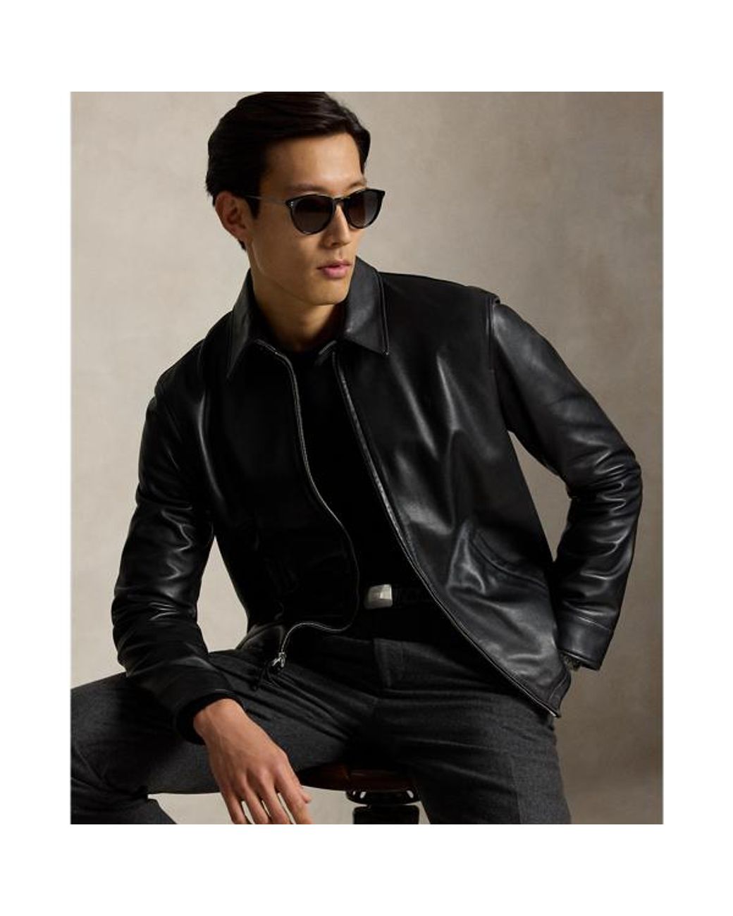 Polo Ralph Lauren Black Maxwell Jacket for men