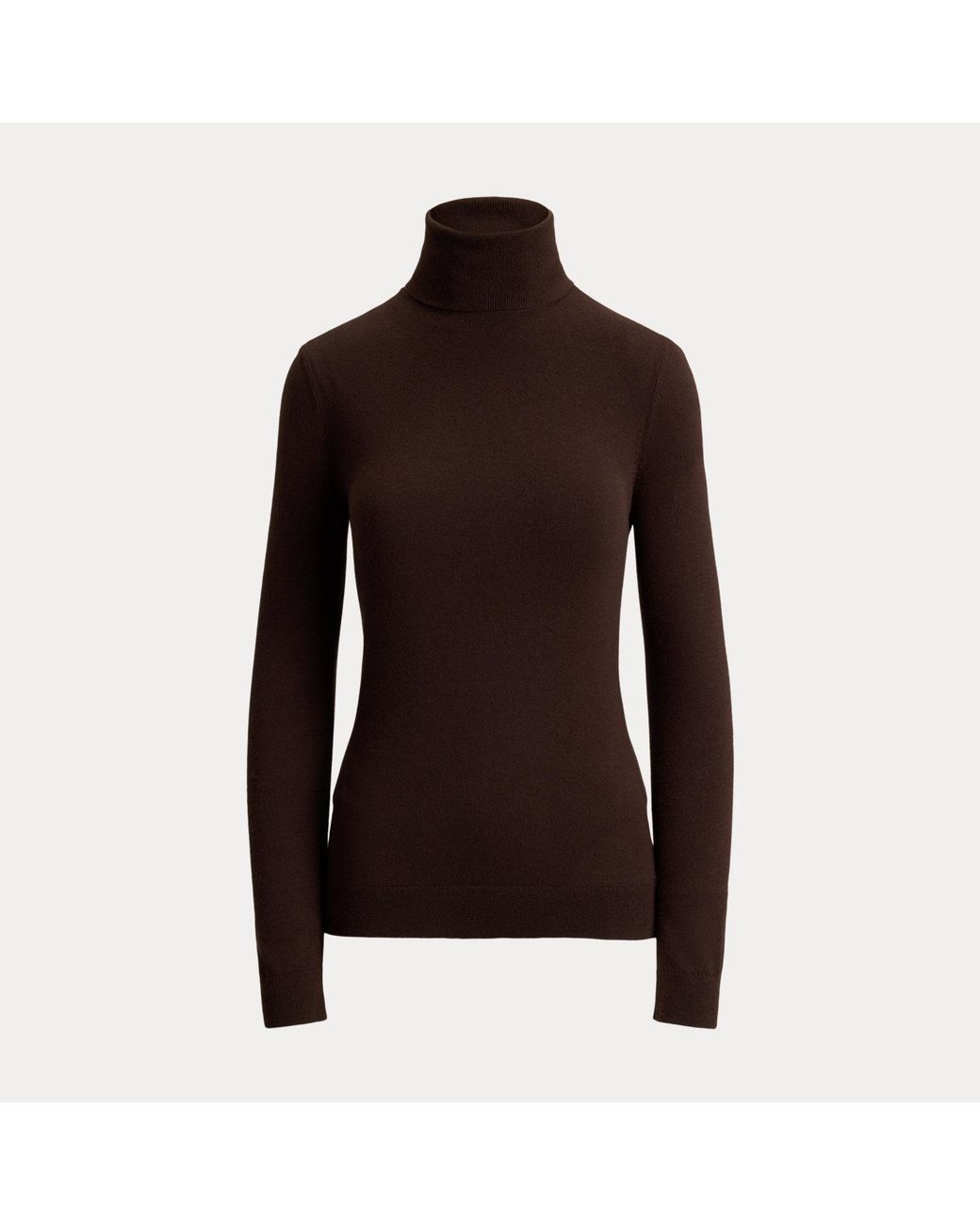 Ralph Lauren Black Roll Neck Jumper