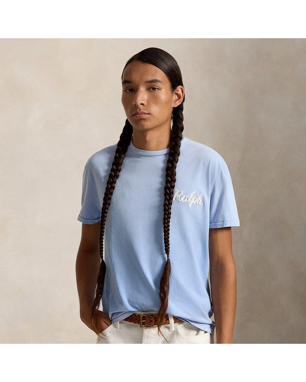 Polo Ralph Lauren Blue The Ralph Lauren Logo T-Shirt for men
