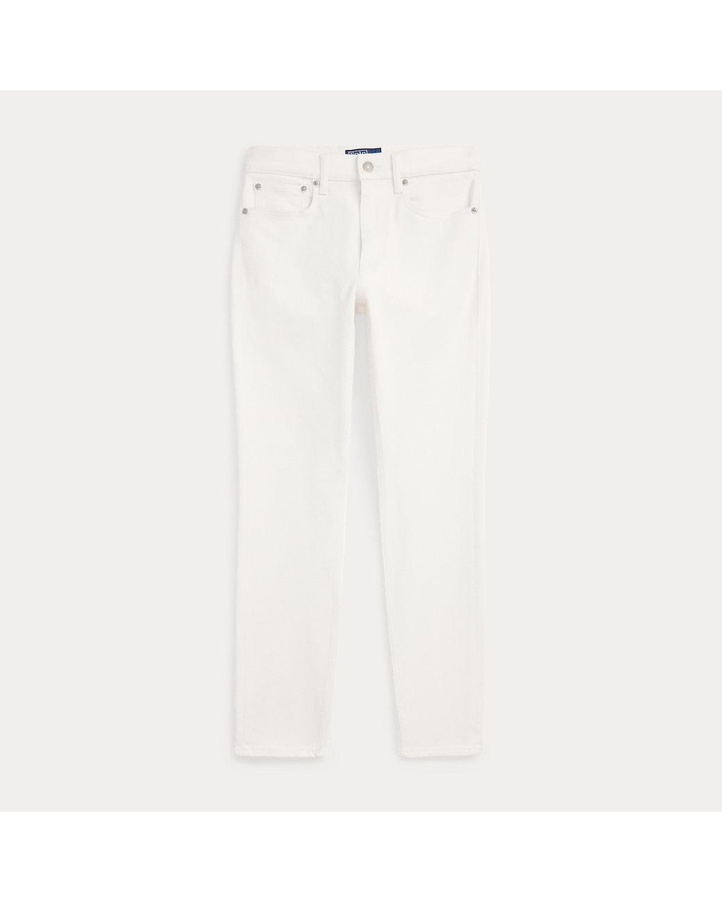 Ralph Lauren Natural Mid-Rise Super-Slim Jean