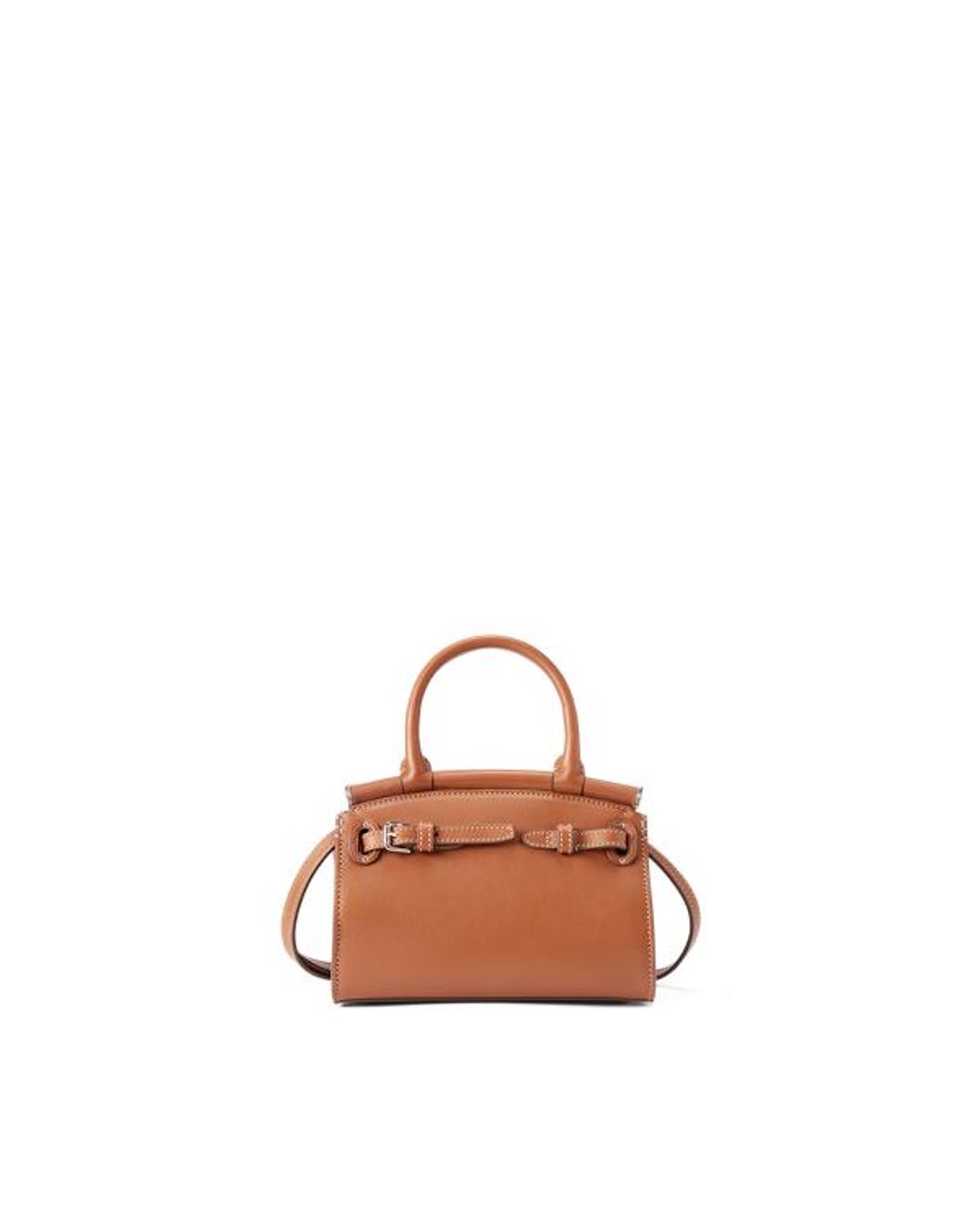 Ralph Lauren Collection Ralph Lauren Calfskin Mini Rl50 Handbag in