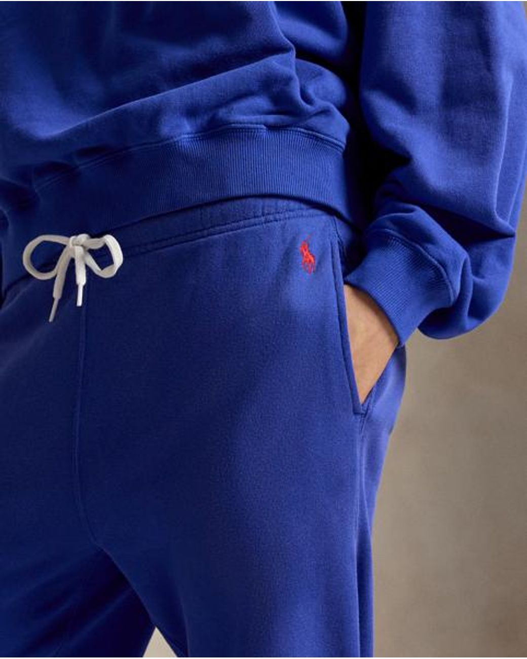 Polo Ralph Lauren Blue Lightweight Drawstring Tracksuit Bottom