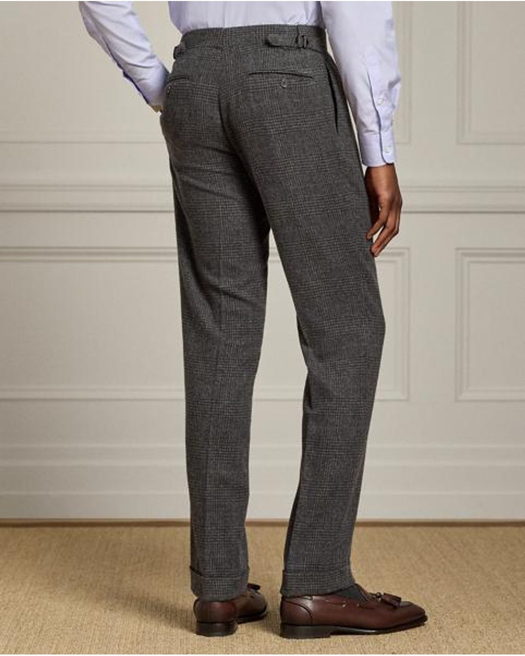 Ralph Lauren Black Gregory Hand-Tailored Camel-Hair Trouser for men