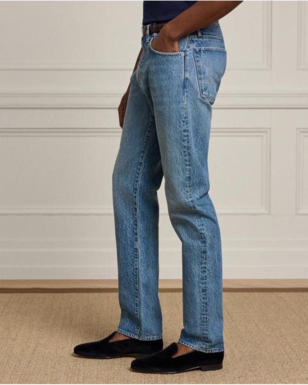 Ralph Lauren Blue Straight Fit Jean for men