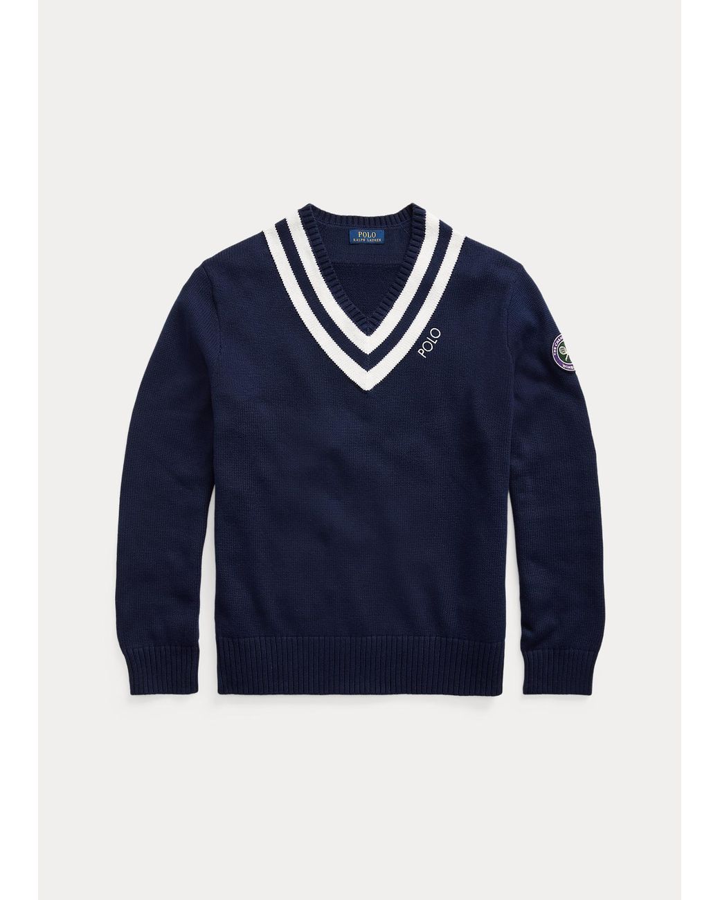 Ralph Lauren Cricket-Pullover Wimbledon in Blau für Herren | Lyst DE