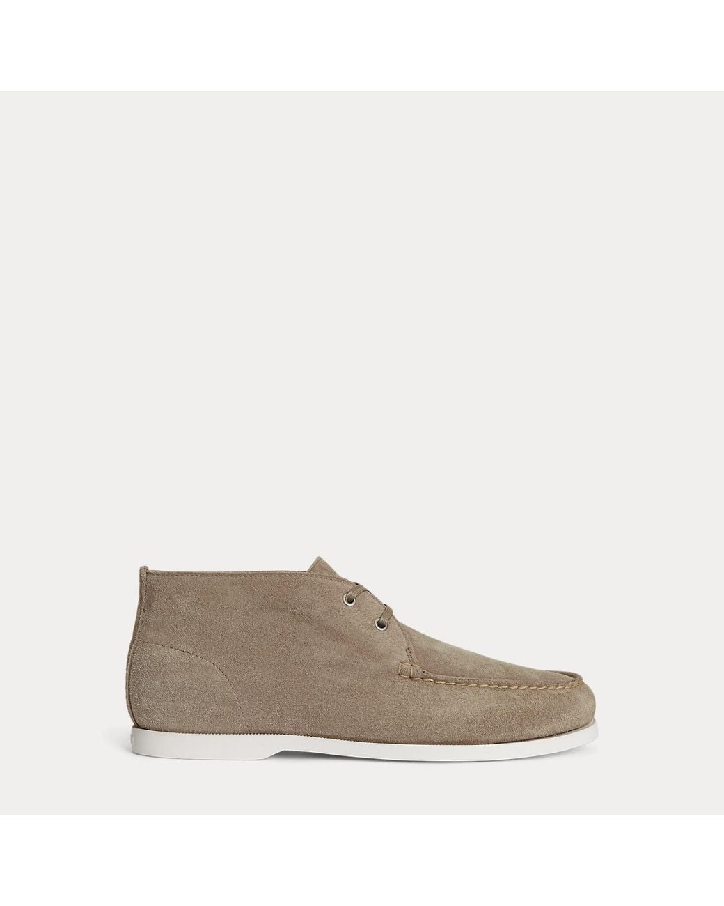 Polo Ralph Lauren Gray Merton Suede Chukka Loafer for men