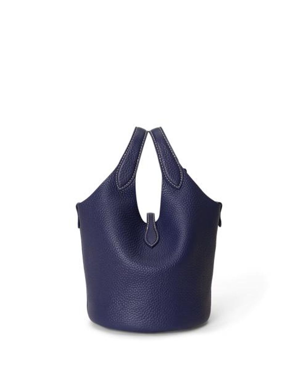 Polo Ralph Lauren Blue Polo Play Small Leather Tote & Crossbody
