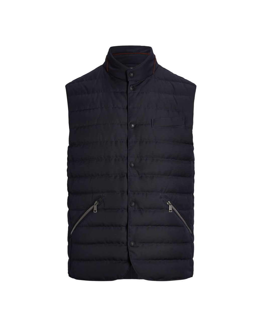 Ralph Lauren Reversible Down Vest in Blue for Men Lyst
