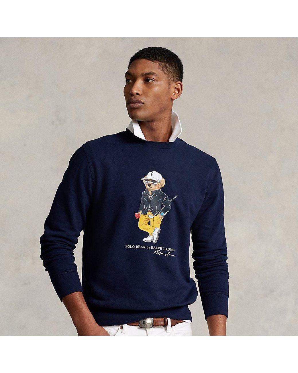 mælk Gnide Arkitektur Polo Ralph Lauren Polo Bear Performance Fleece Sweatshirt in Blue for Men |  Lyst