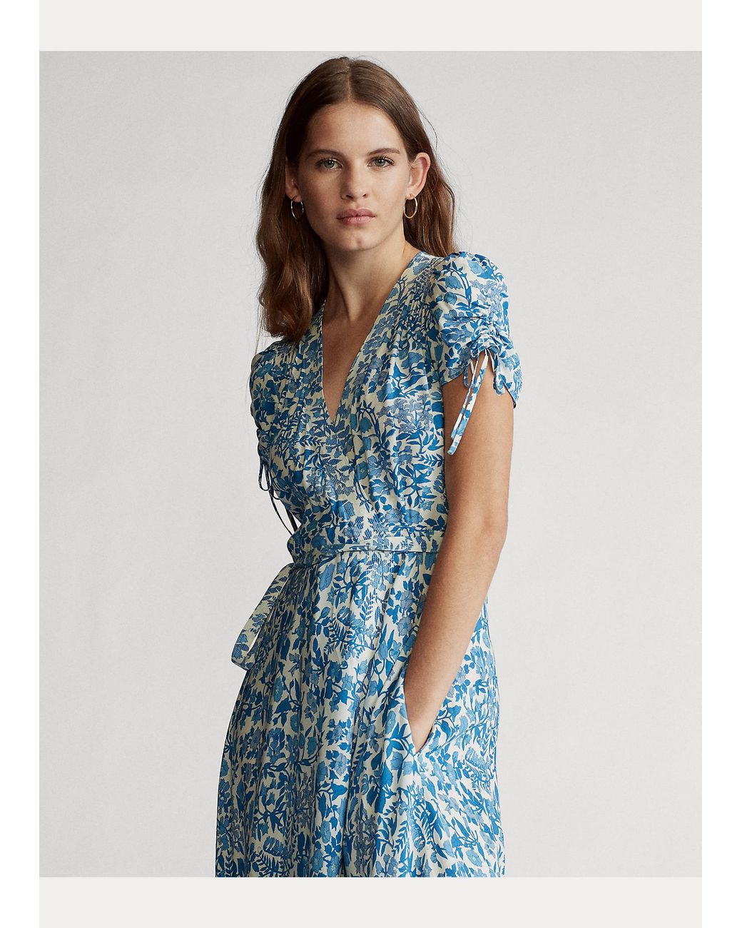 Ralph lauren wrap dress hot sale