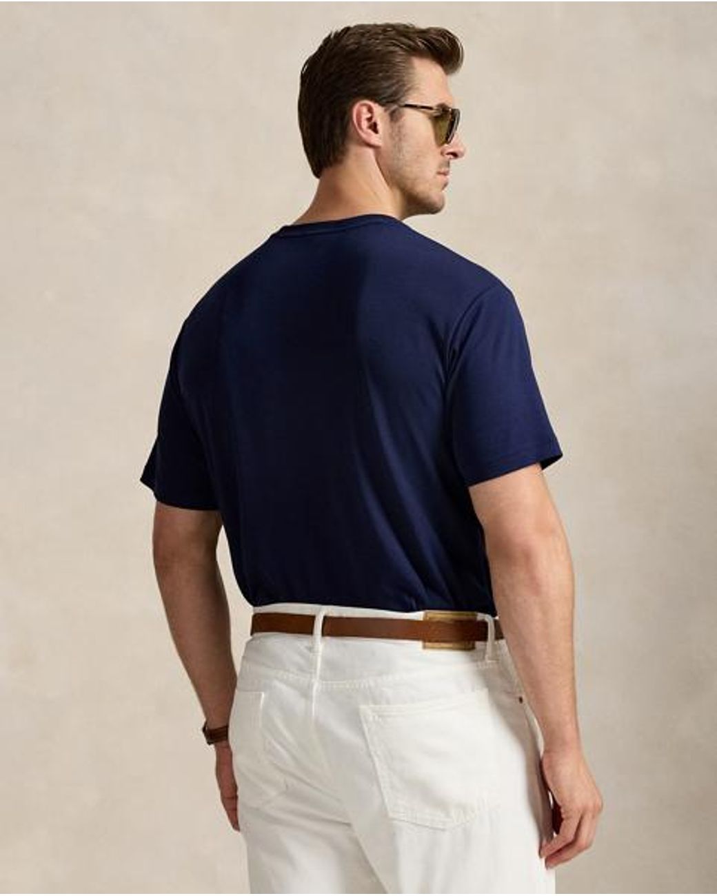 Ralph Lauren Blue Big & Tall Soft Touch T-Shirt for men