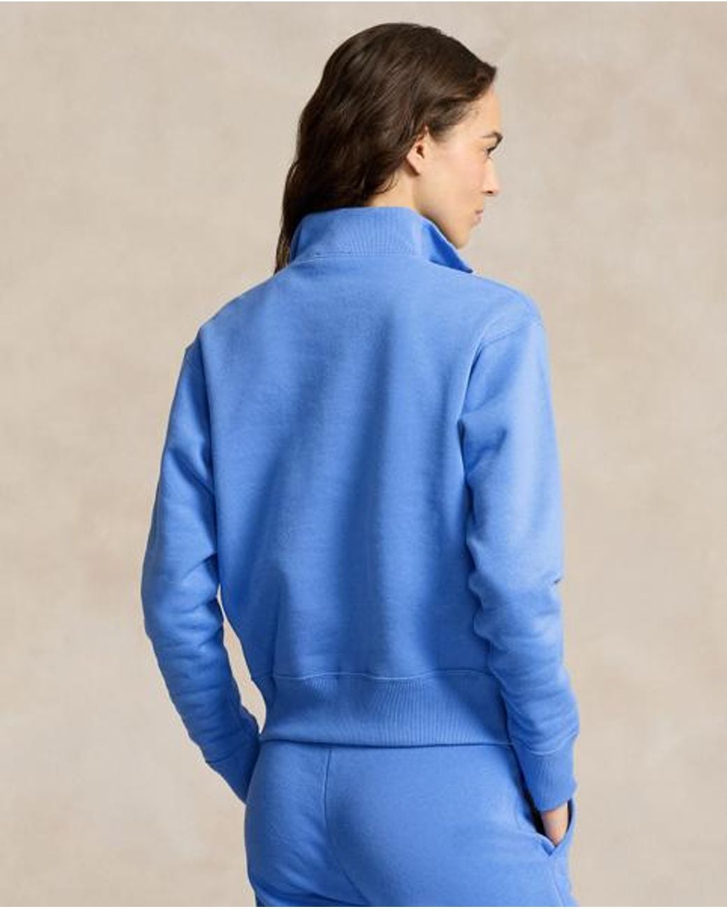 Pull Zippé Polaire RAB Pour Femme, Bleu, Taille UK14, Avec Poches Et Trous Pour Les Pouces