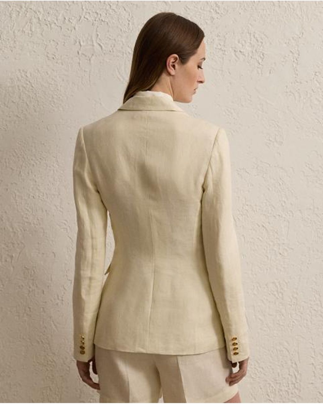 Ralph Lauren Natural Camden Linen Jacket