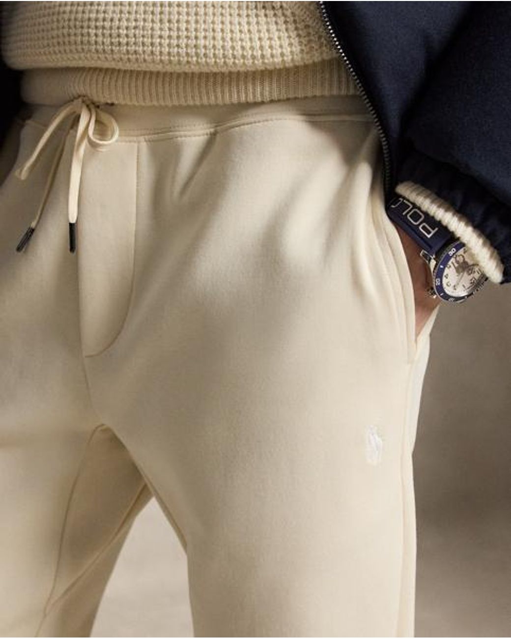 Polo Ralph Lauren Green Double-Knit Jogging Bottoms for men