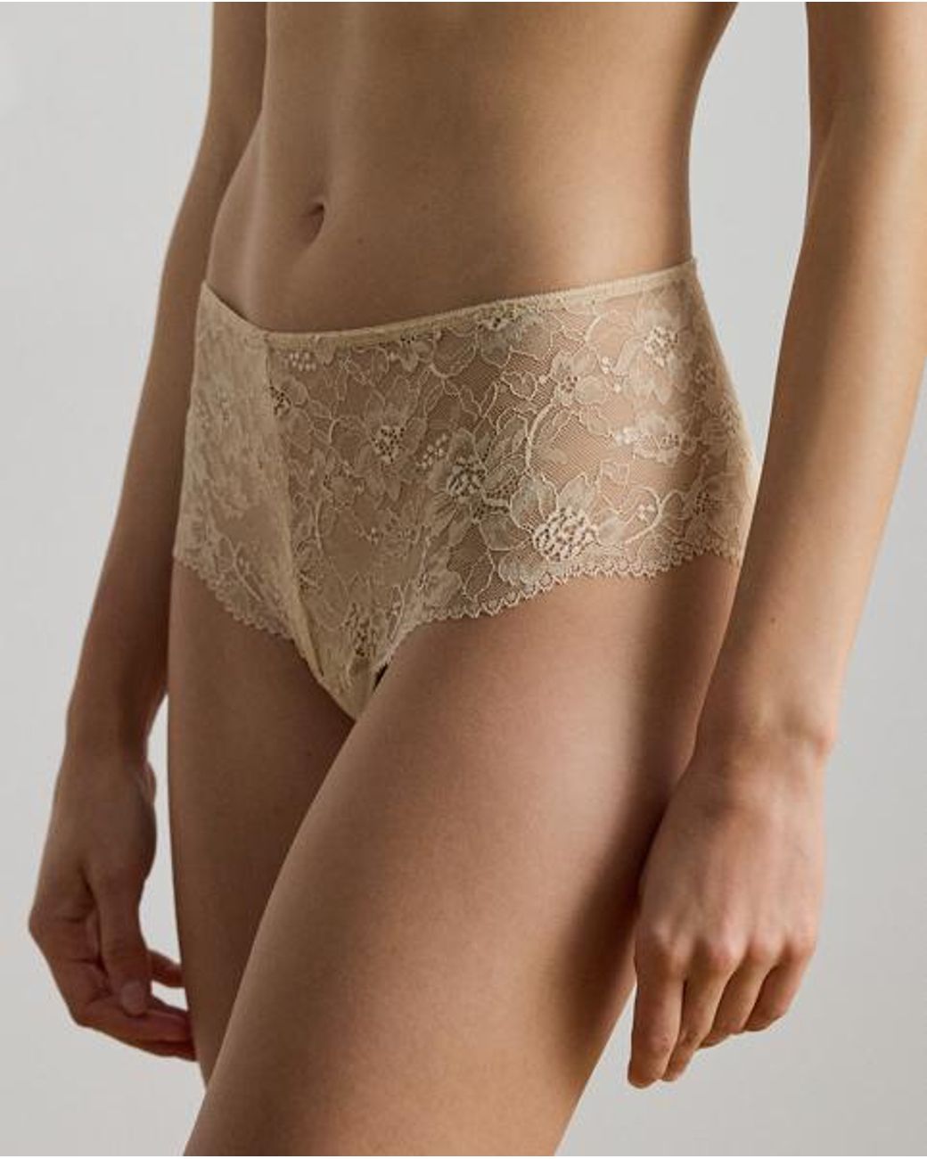 Ralph Lauren Natural Lace Hipster Brief