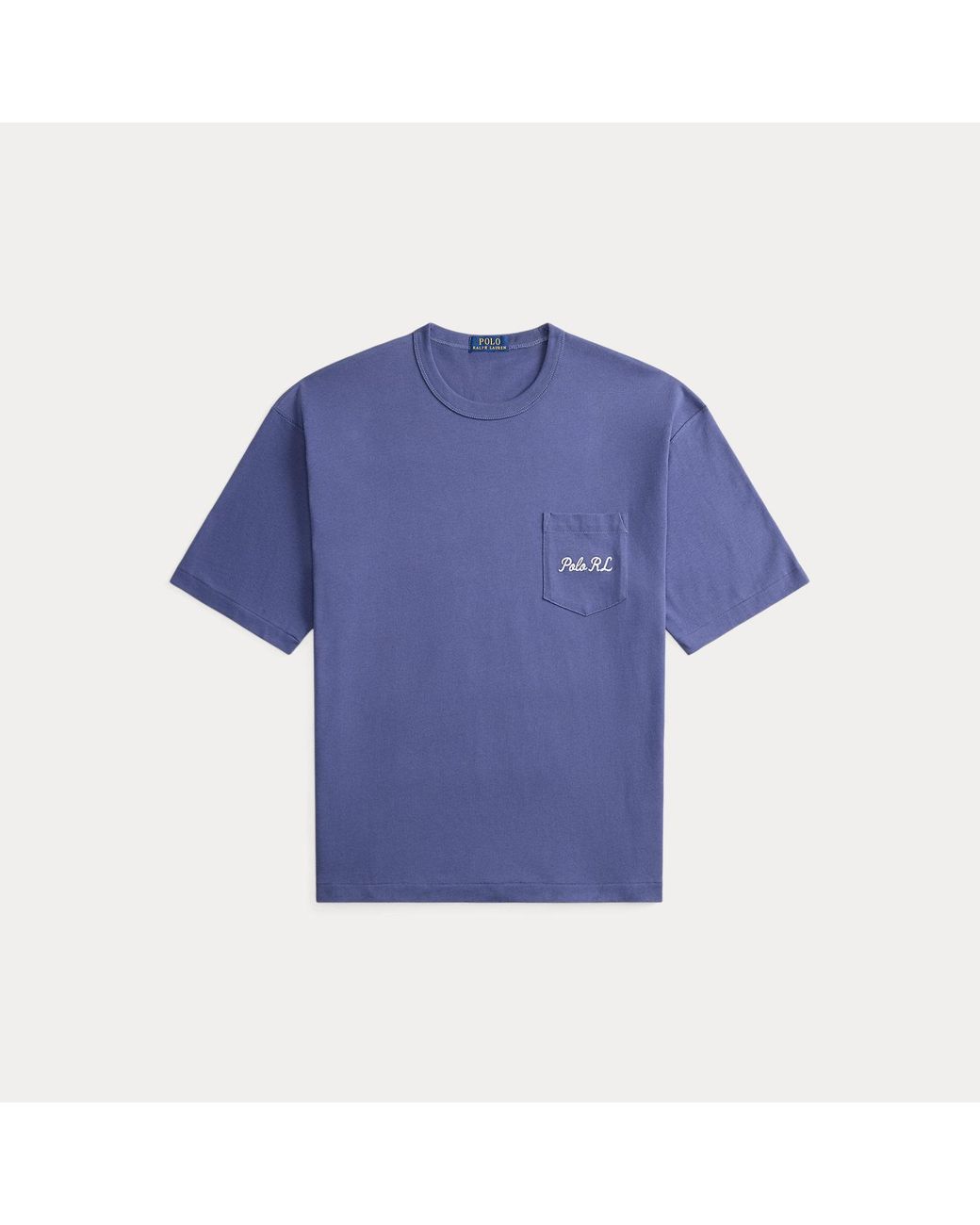 Polo Ralph Lauren Blue Relaxed Fit Polo Bear Jersey T-Shirt for men