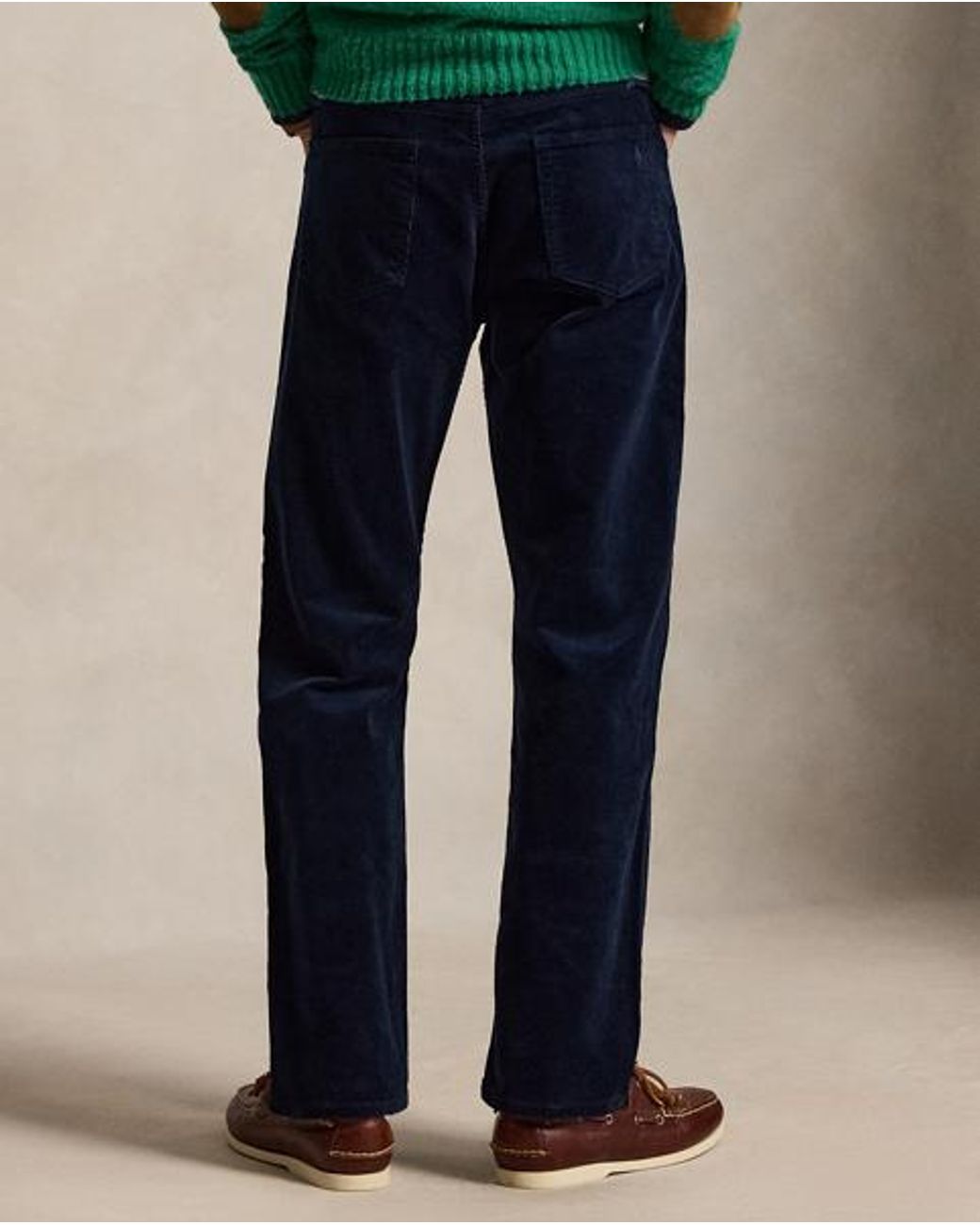 Polo Ralph Lauren Blue Hampton Straight Stretch Corduroy Pant for men