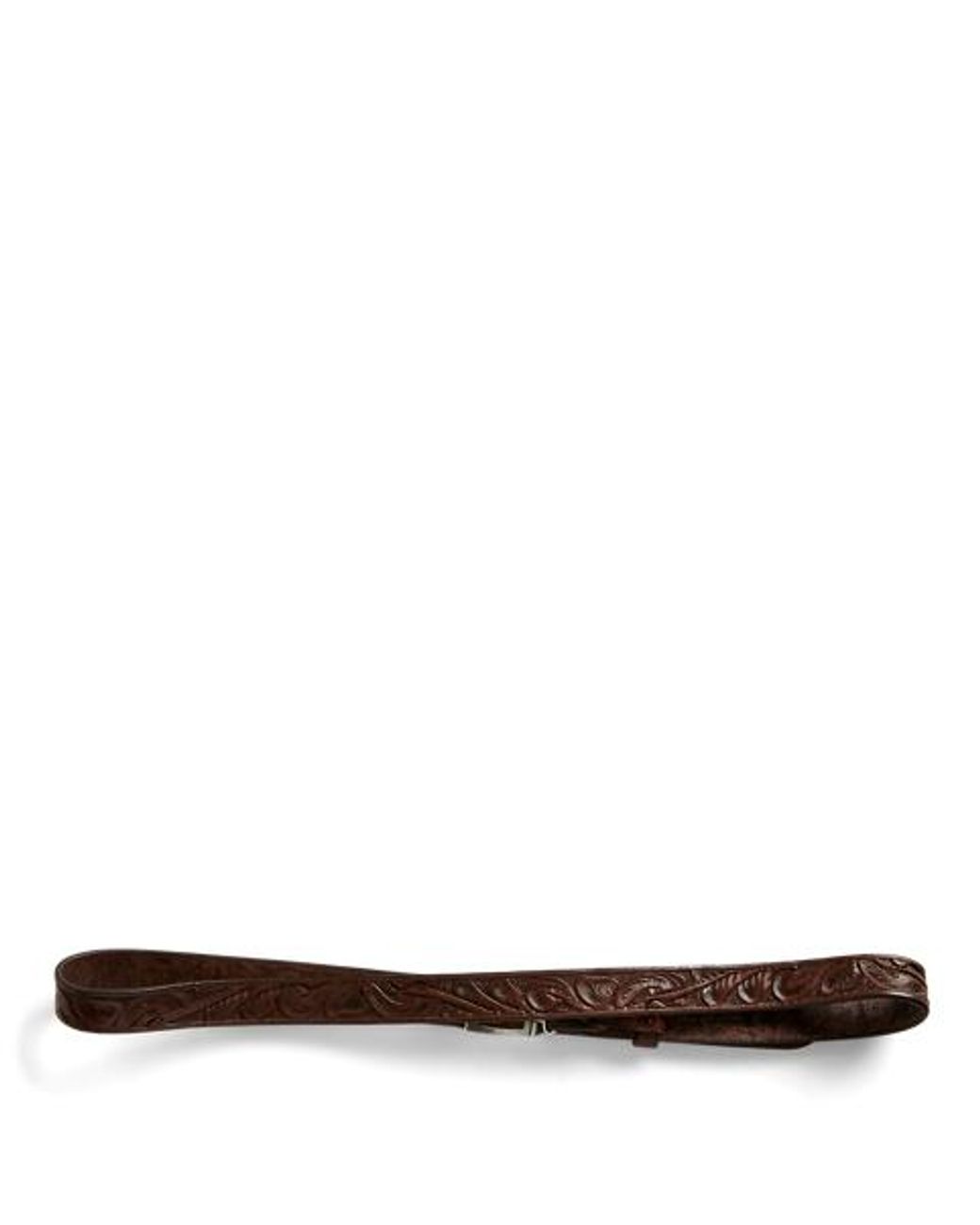 RRL Multicolor Hand-tooled Leather Belt - Size 30 for men