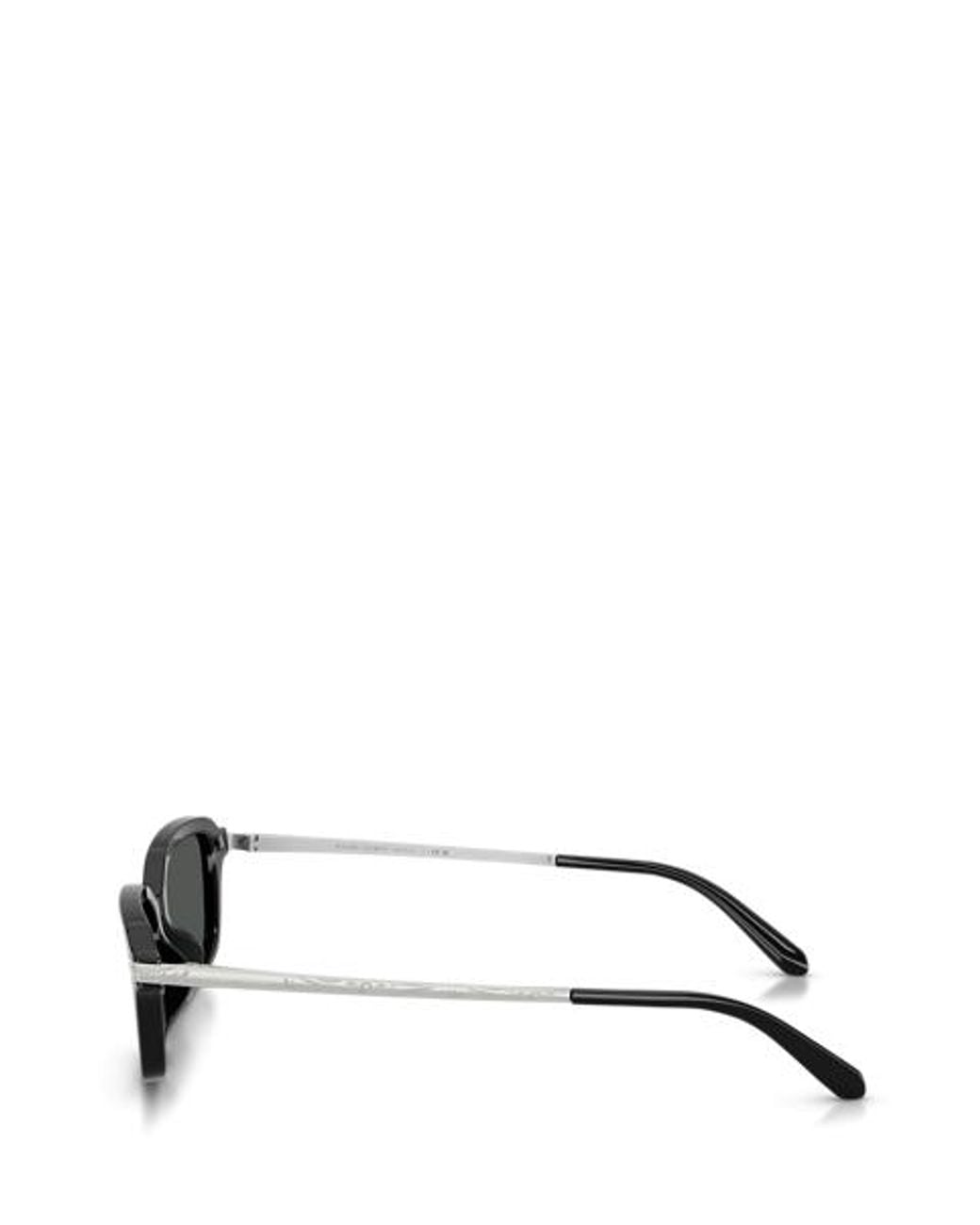 Ralph Lauren Gray Western Rectangle Sunglasses