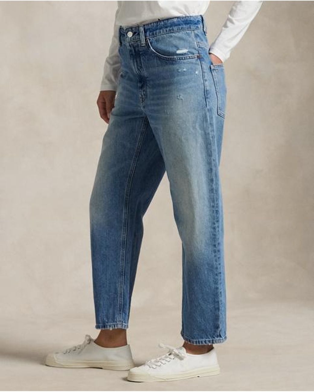 Polo Ralph Lauren Blue Relaxed Tapered Jean