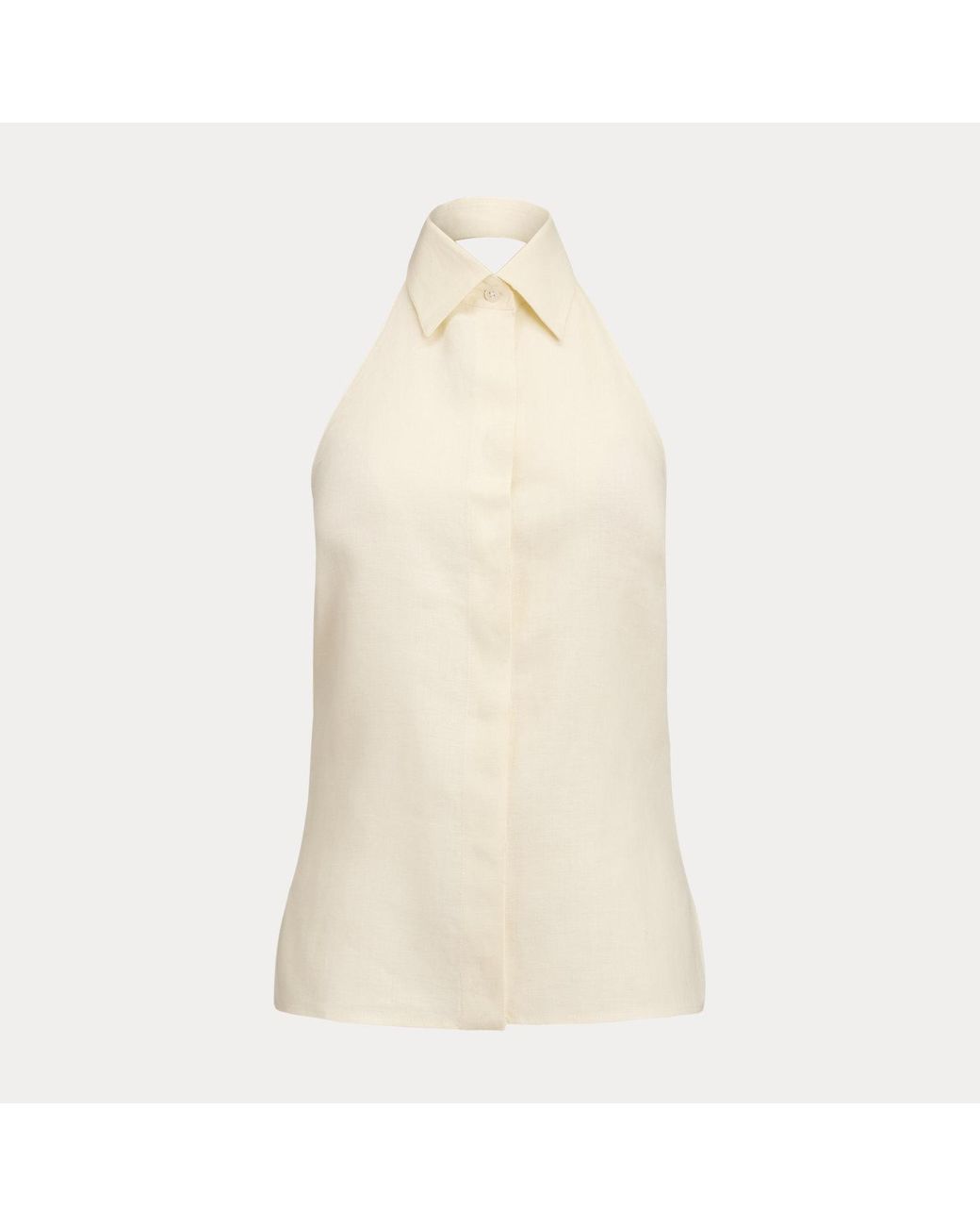 Top Eldred De Lino Ralph Lauren de color Natural