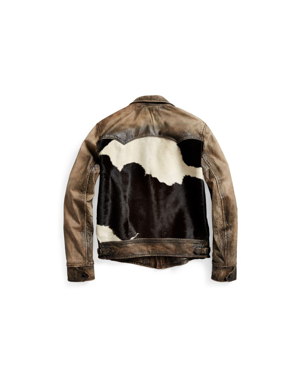 rrl-Black-Hair-on-hide-Leather  