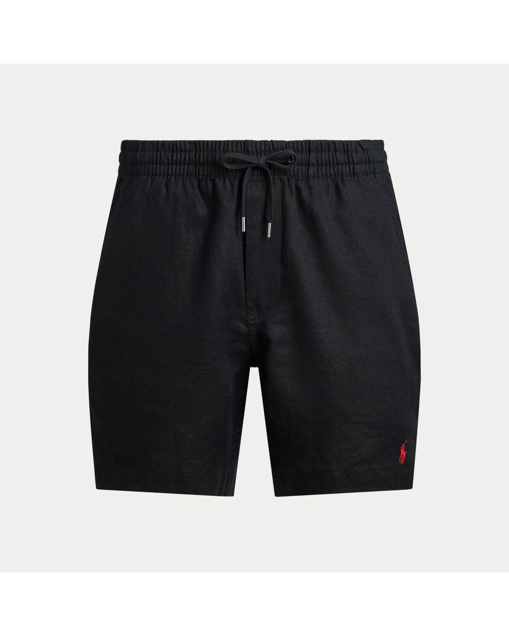 Polo Ralph Lauren White 15 Cm Polo Prepster Linen Shorts for men