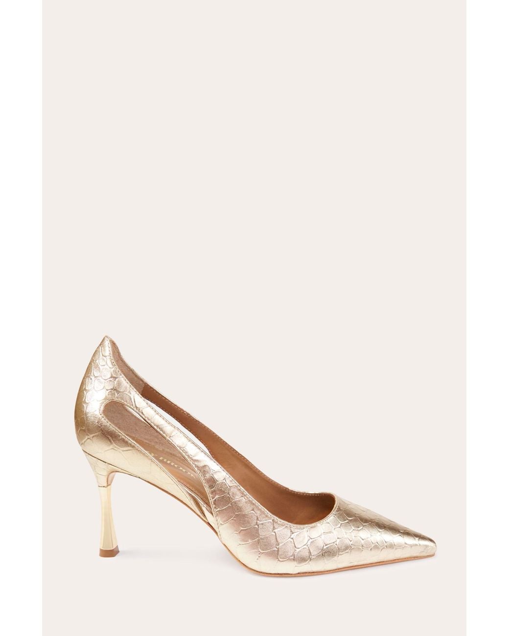 Ramy Brook Natural Ereka Pointed Toe Heel
