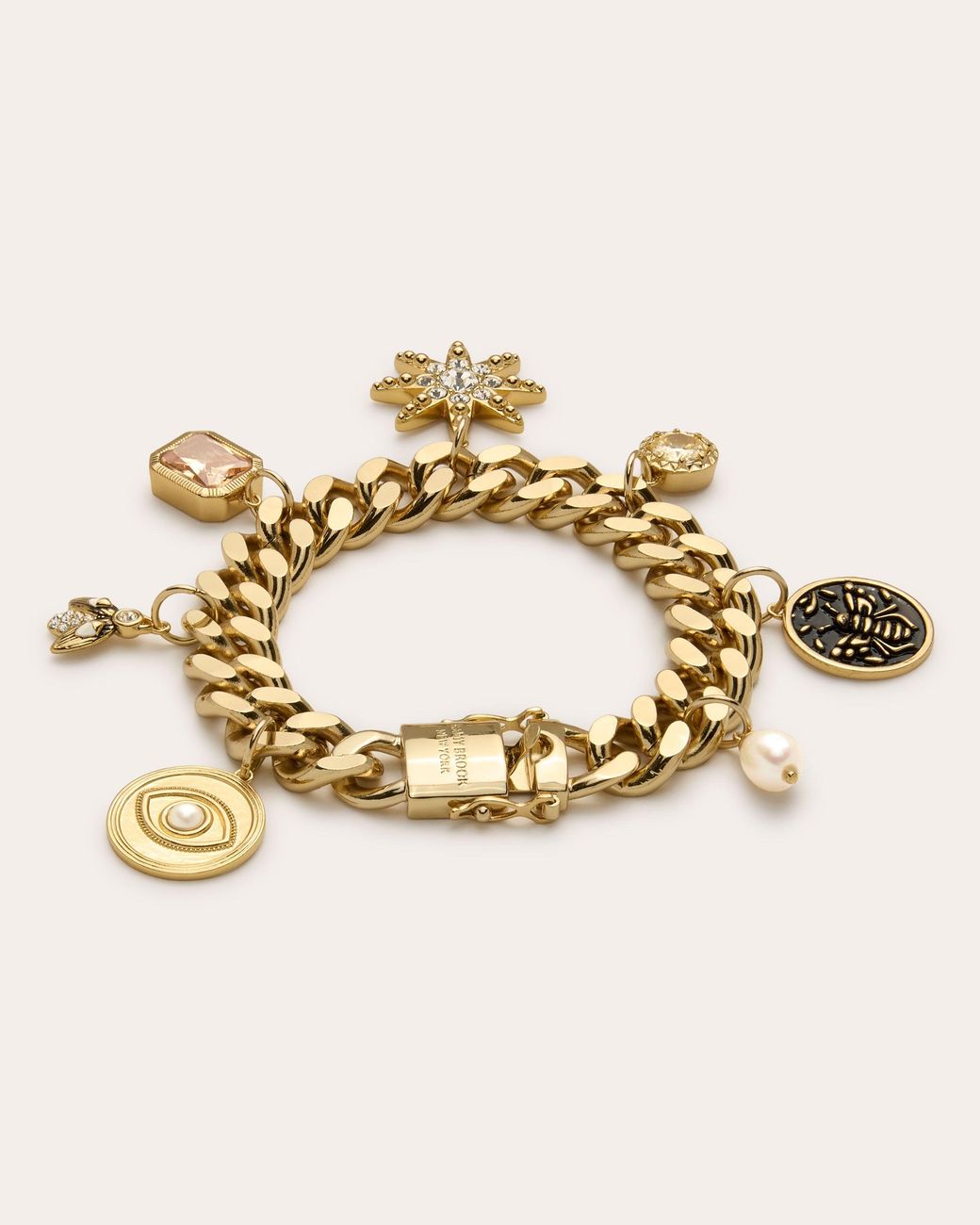 Ramy Brook Metallic Emmi Charm Bracelet
