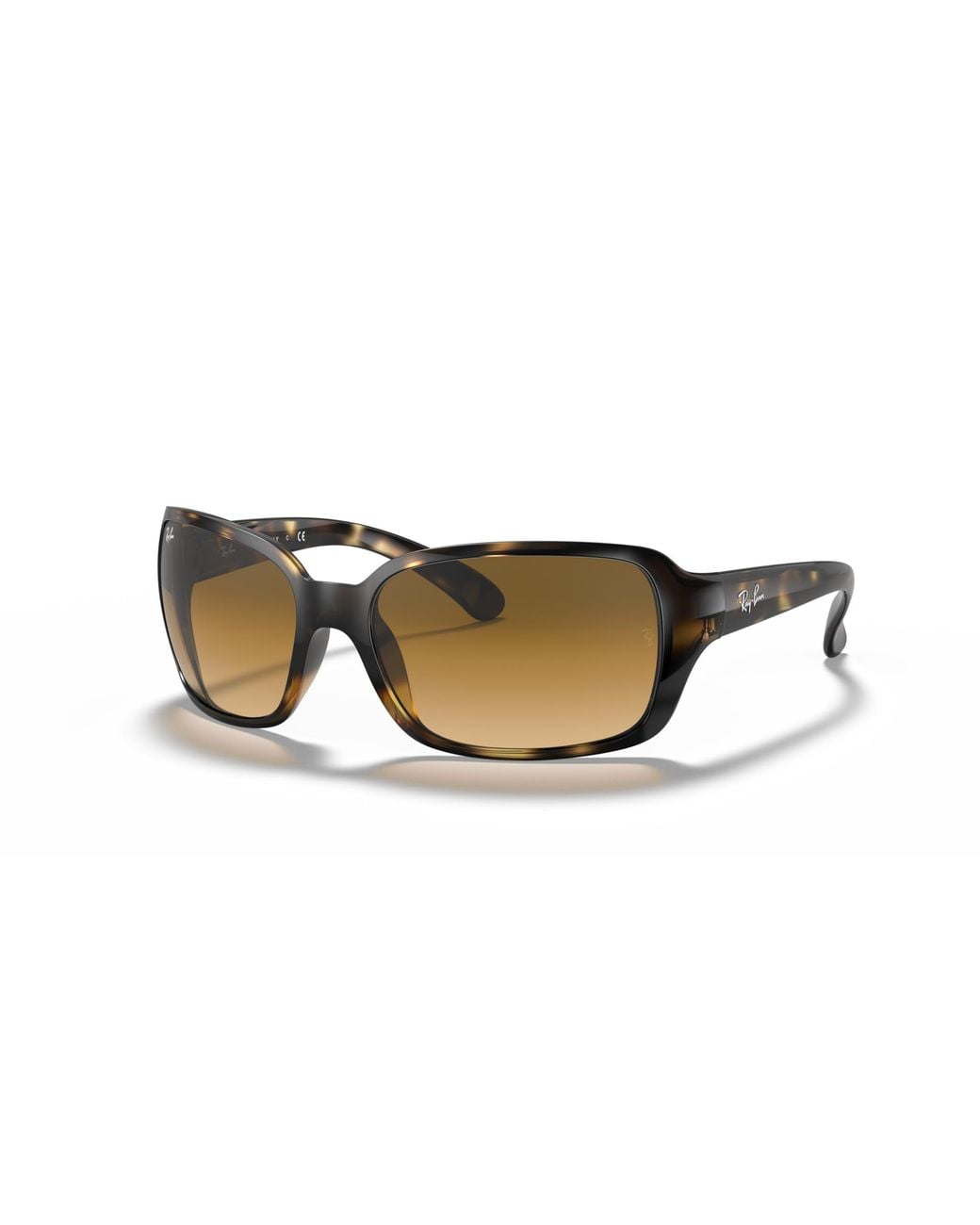 Ray-Ban Black Rb4068 Sunglasses Frame Brown Lenses