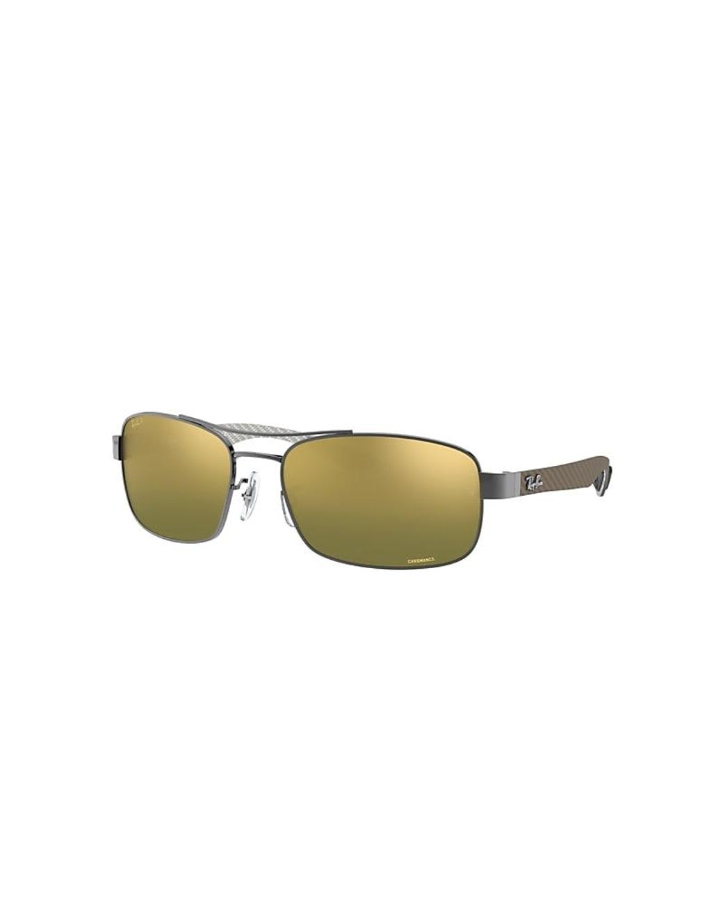 ray ban chromance green