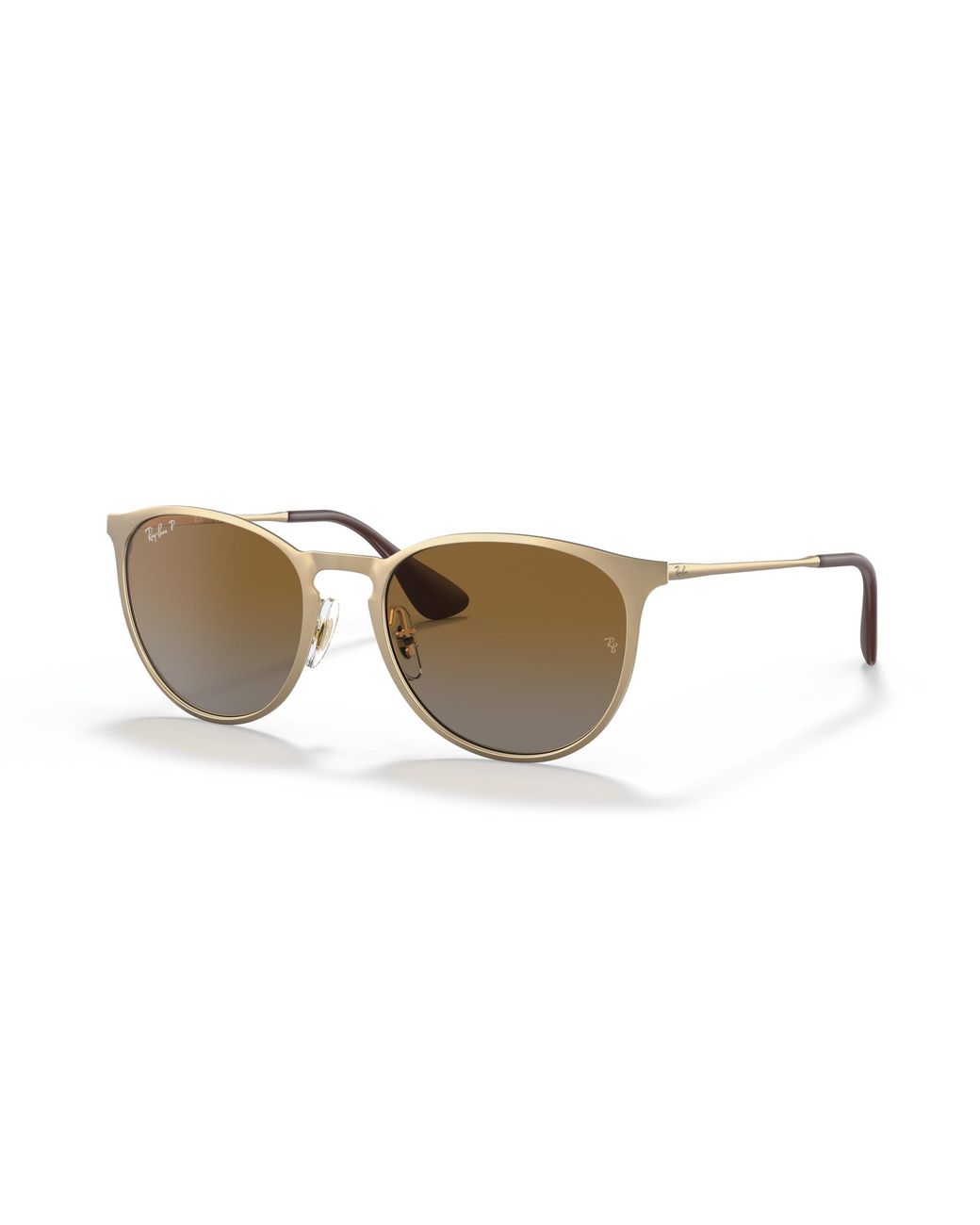 Ray-Ban Black Rb3539 Erika Metal Round Sunglasses