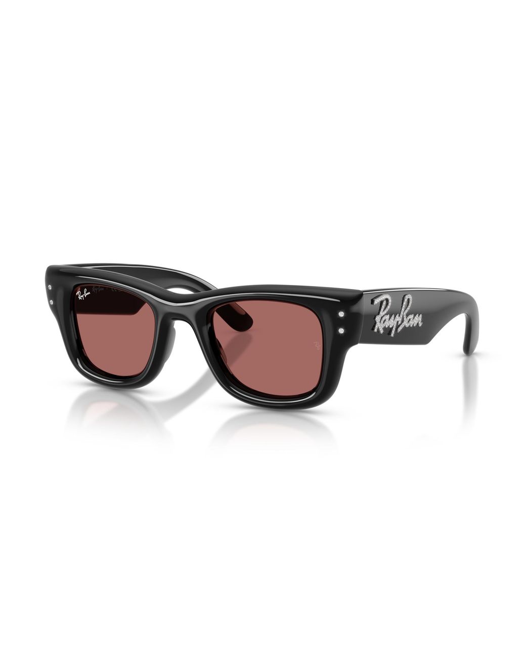 Ray-Ban Black Sunglasses Wayfarer Puffer Crystal Edition