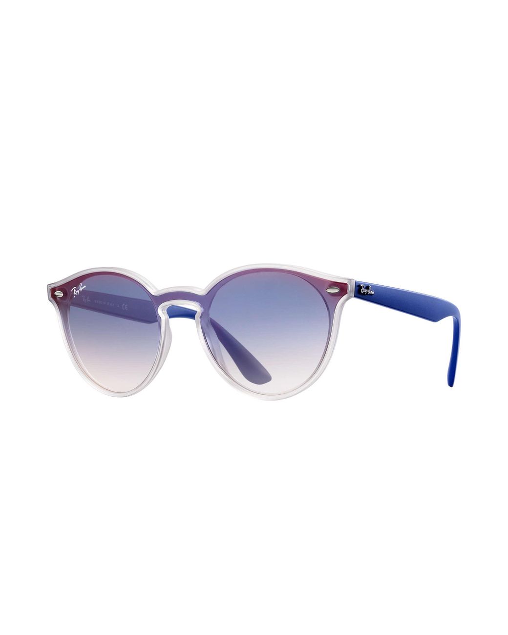 Ray-Ban Blaze Rb4380n in Blue | Lyst