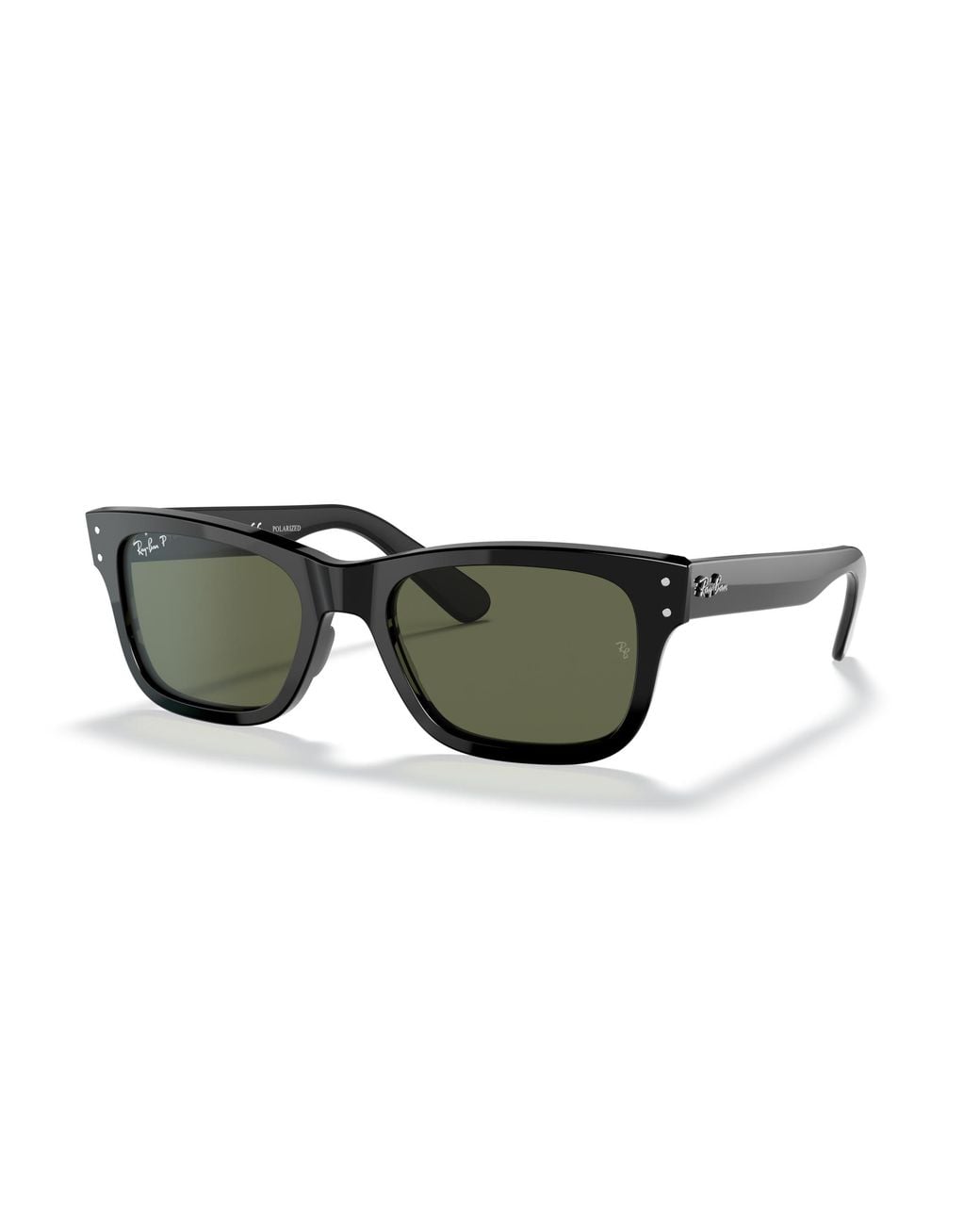 Ray-Ban Black Rb2283 Mr. Burbank Rectangular Sunglasses for men