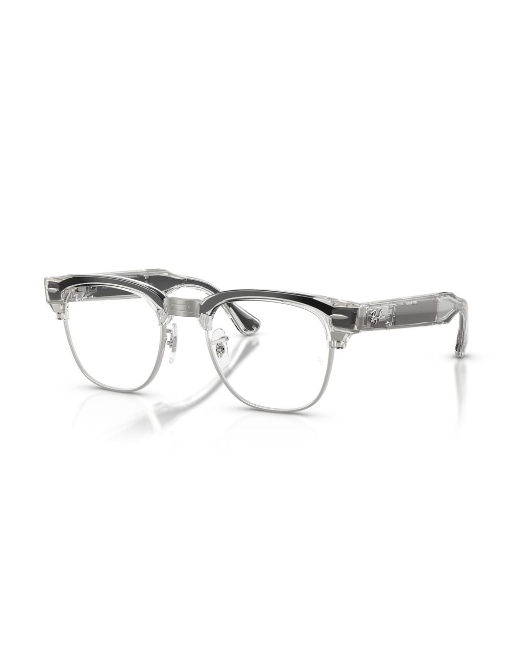 Ray-Ban Black Meta Audio Clubmaster Optics Frame Demo Lens Lenses Ai Glasses