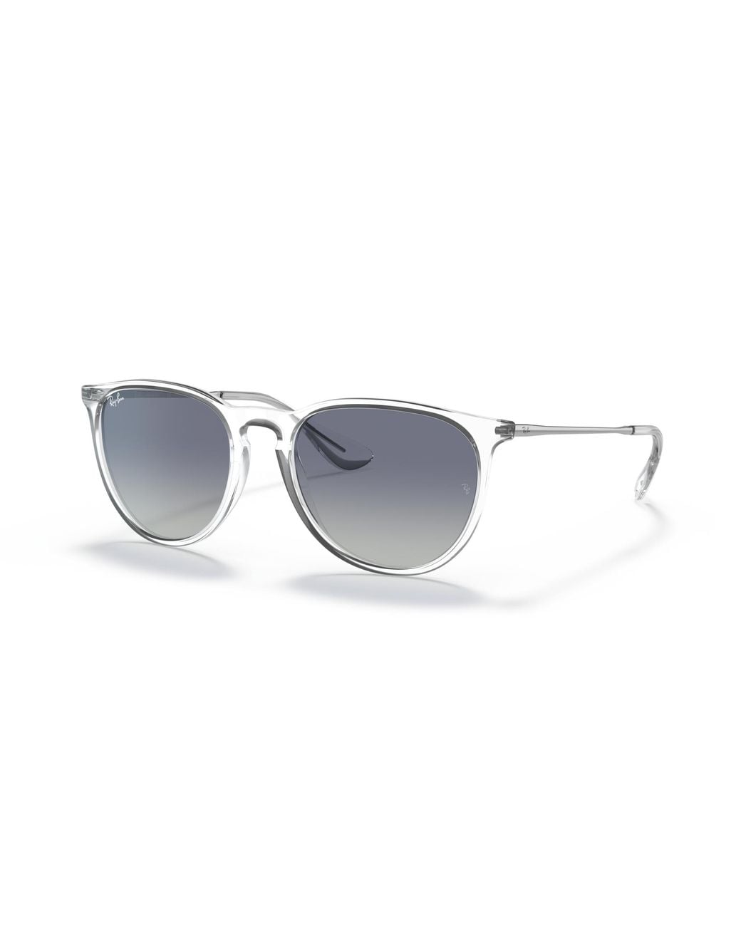 Ray-Ban Black Erika Classic Exclusive Sunglasses Frame Blue Lenses