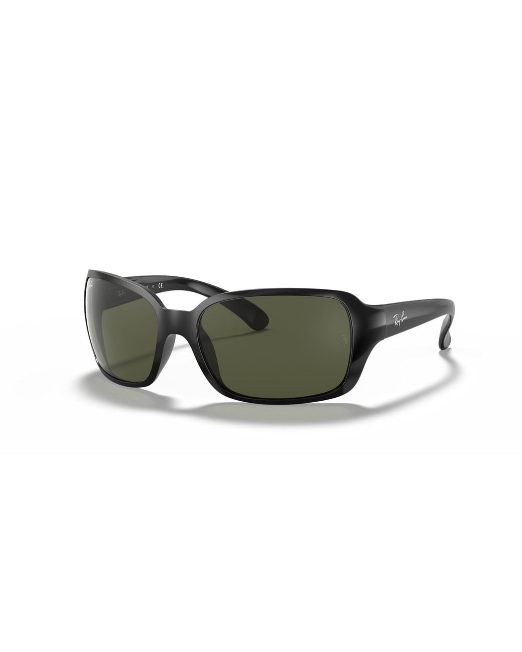 Ray-Ban Sunglasses Woman Rb4068 - Black Frame Green Lenses 60-17
