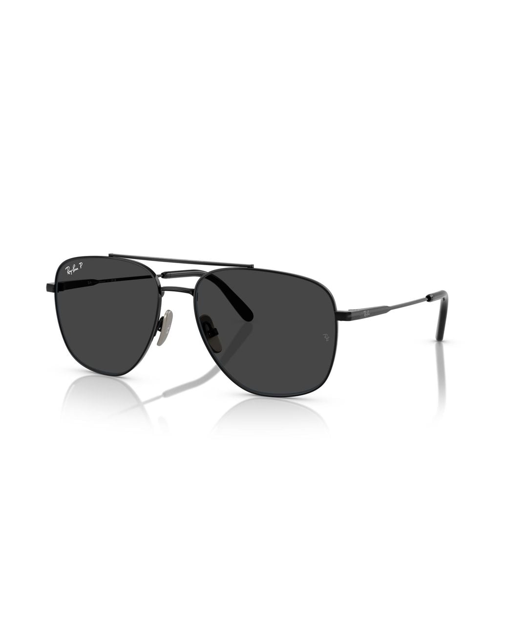 Ray-Ban Black Rb8097 William Titanium Sunglasses