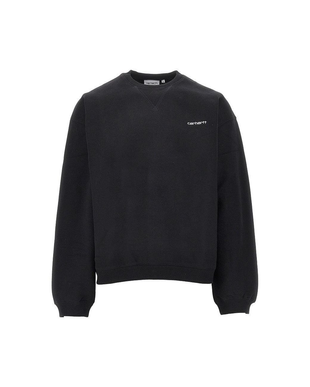 Carhartt Black Felpa Girocollo 'Ebbert' for men