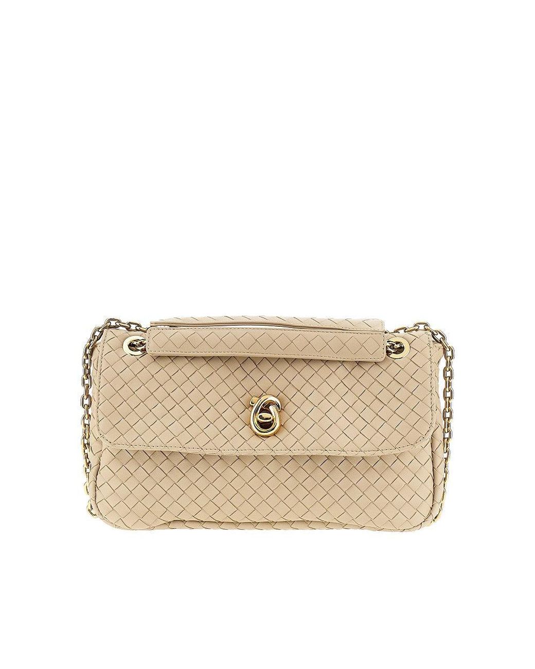 Bottega Veneta Natural Intrecciato Nappa Leather 'Madison' Bag