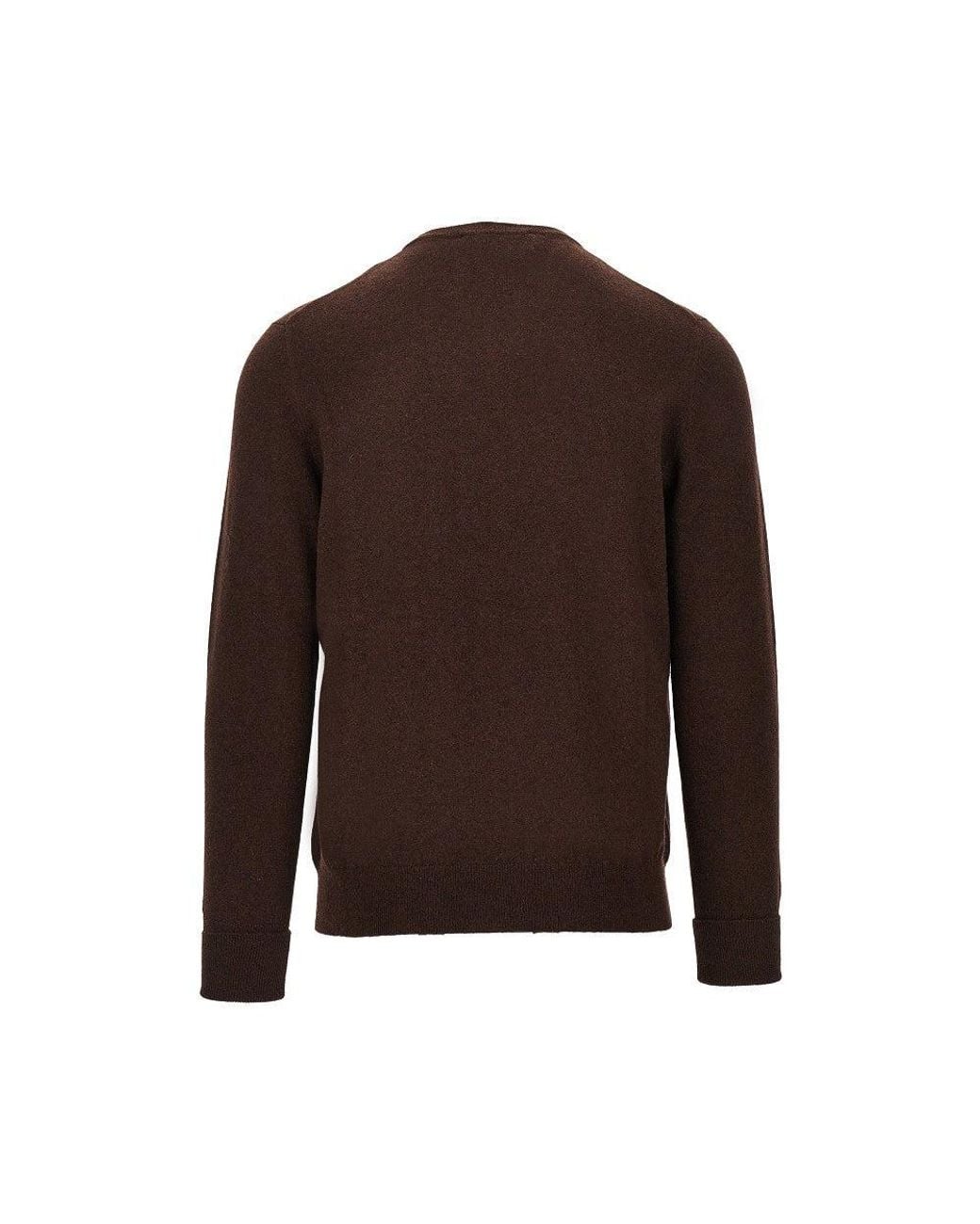 Pullover Girocollo di Ballantyne in Brown da Uomo