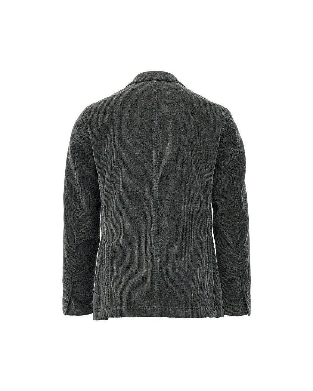 Santaniello Black Giacca Doppiopetto for men