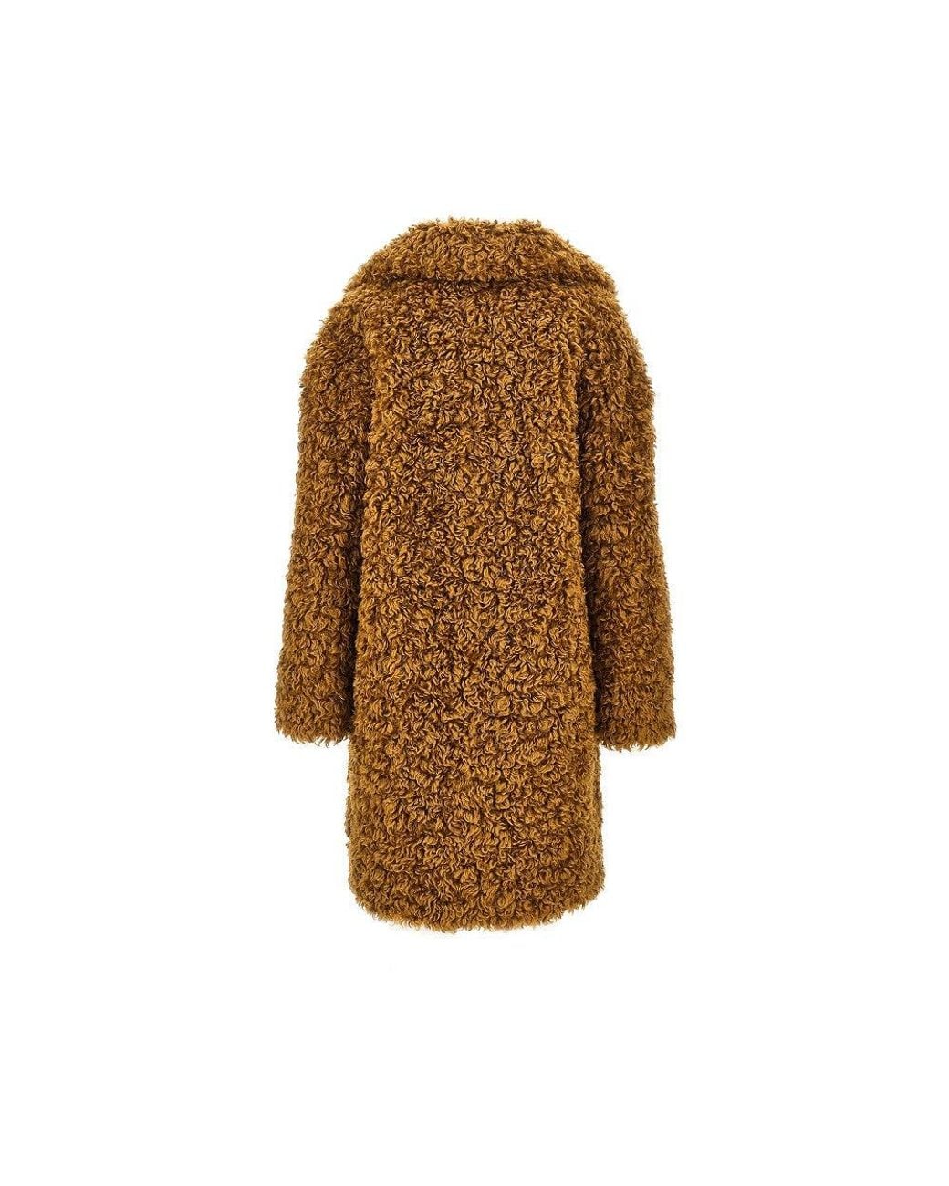 Stand Studio Brown 'Camille' Faux Fur Coat