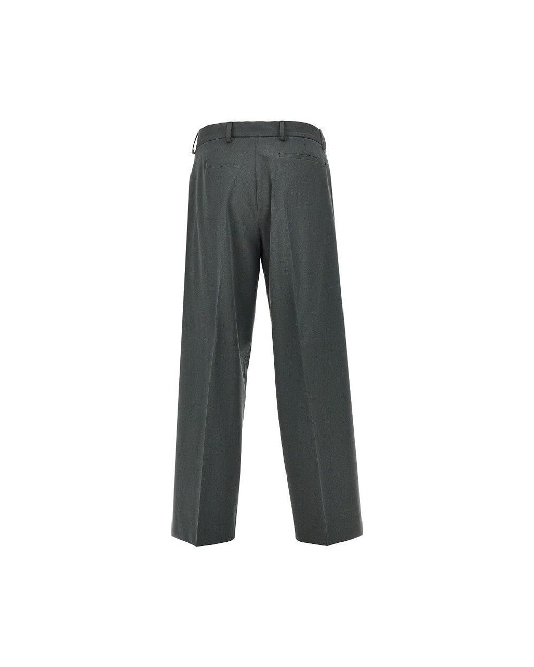 BRERAS Milano Gray 'Orazio' Pants With Dart for men