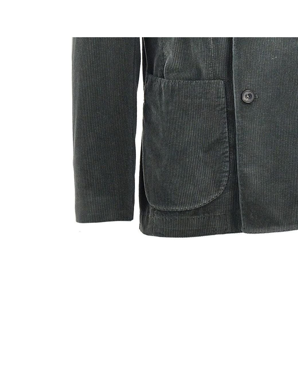 Santaniello Black Giacca Doppiopetto for men