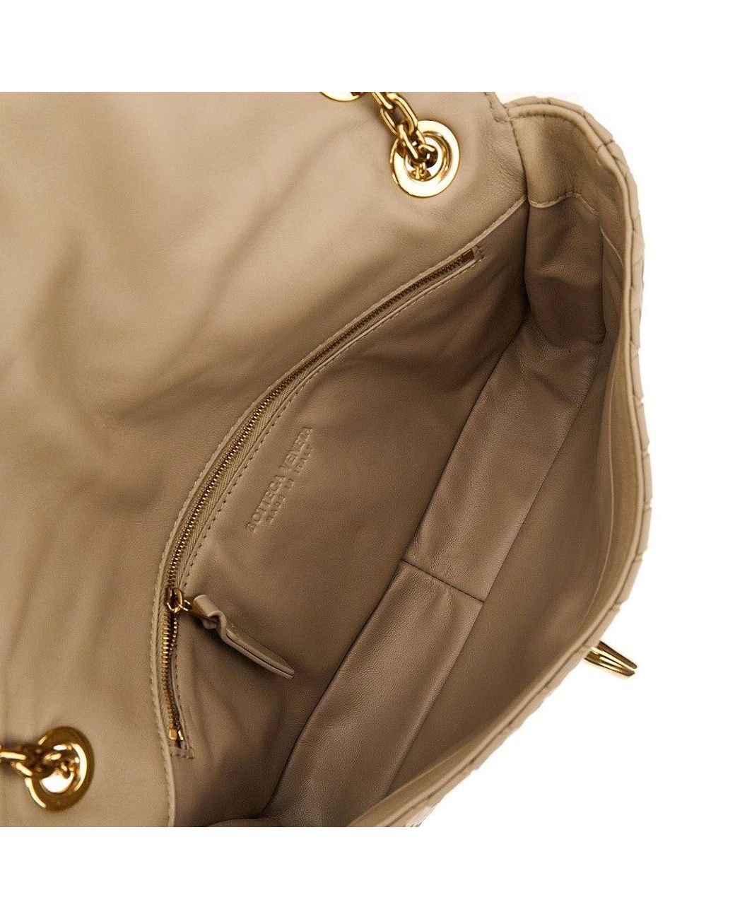 Bottega Veneta Natural Intrecciato Nappa Leather 'Madison' Bag