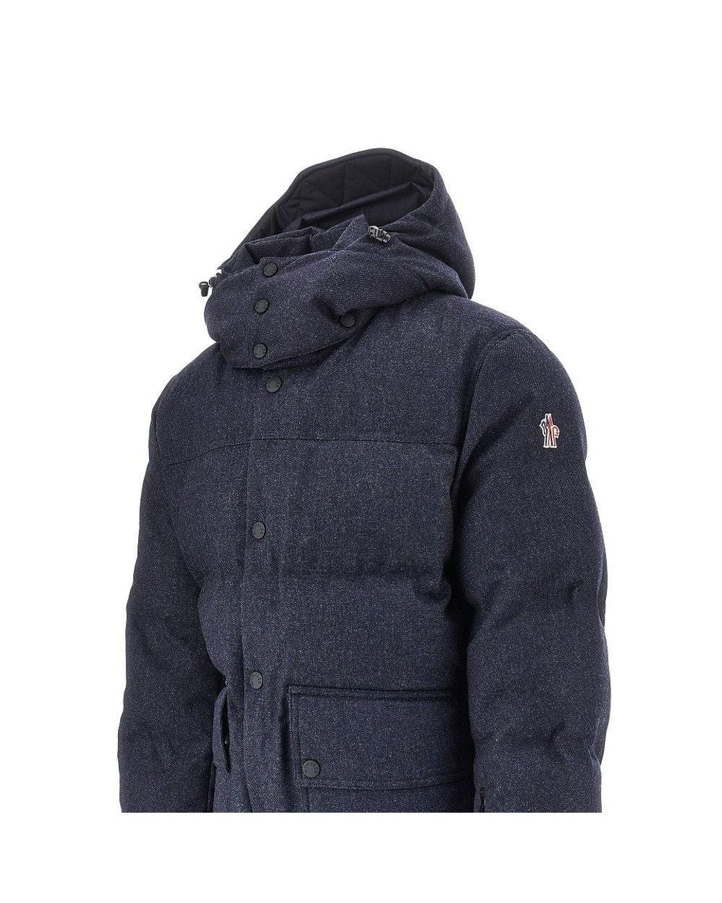 Moncler Blue 'Servance' Ski Jacket for men